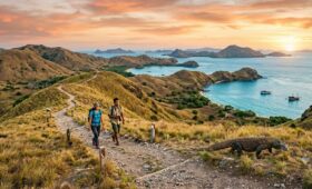 Pulau Rinca Destinasi Trekking Tenang