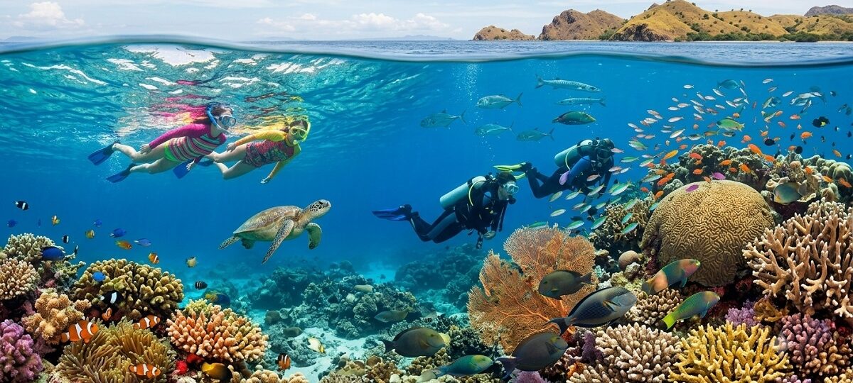 Snorkeling dan Diving di Komodo